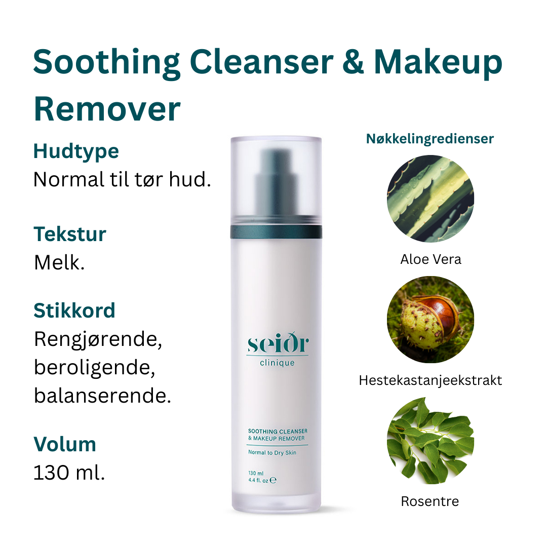 Sei∂r Ansiktspleie + Maske for Tørr Hud