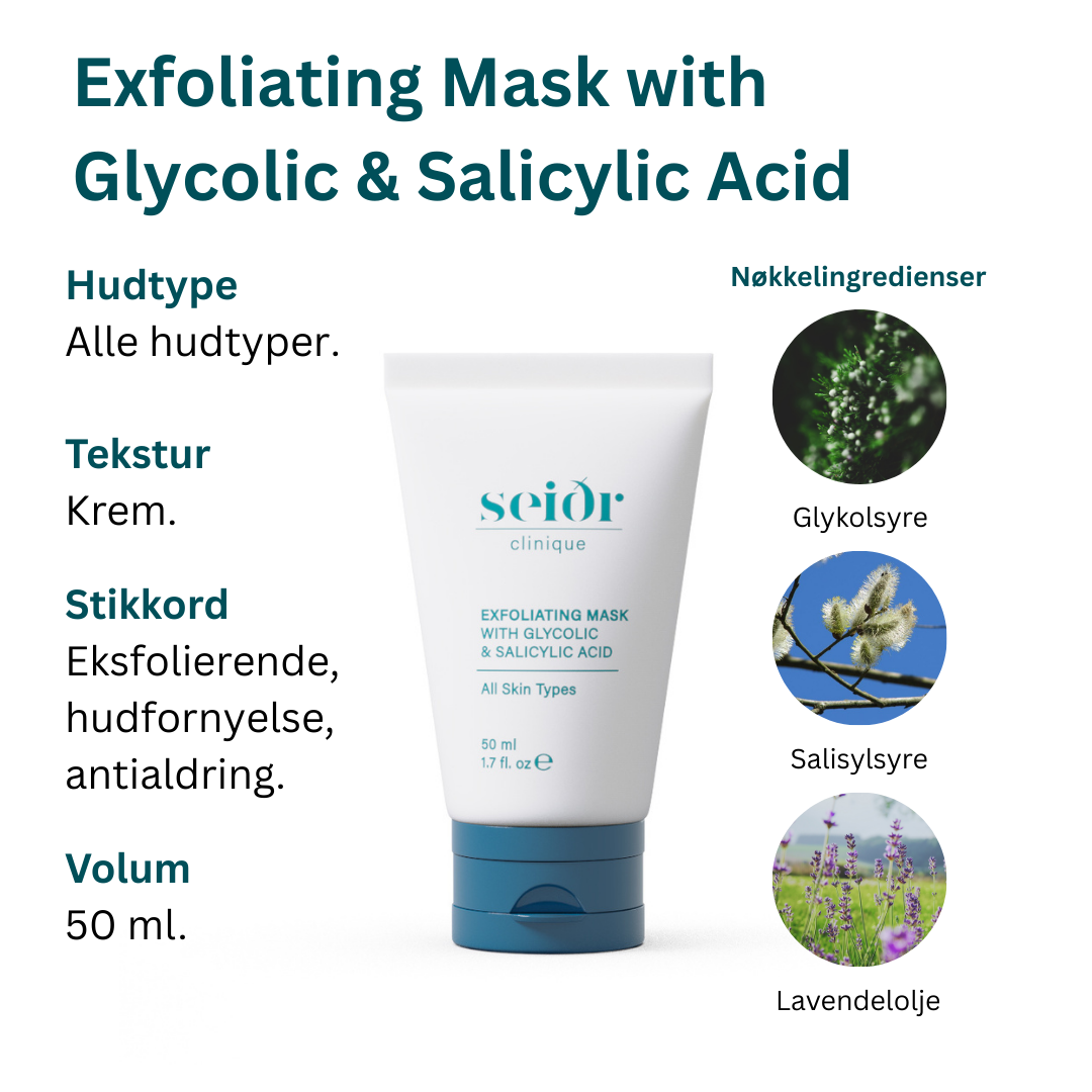 Sei∂r Ansiktspleie + Maske for Normal Hud