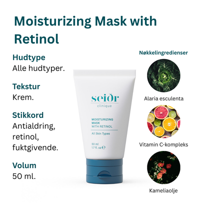 Seidr Ansiktspleie + Maske for Tørr Hud