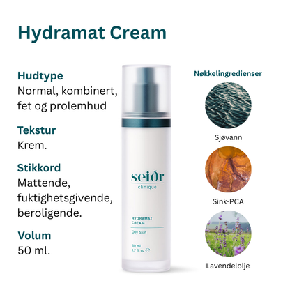 Seidr Ansiktspleie for Fet Hud